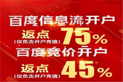 搜索开户返点政策对商家的影响及案例